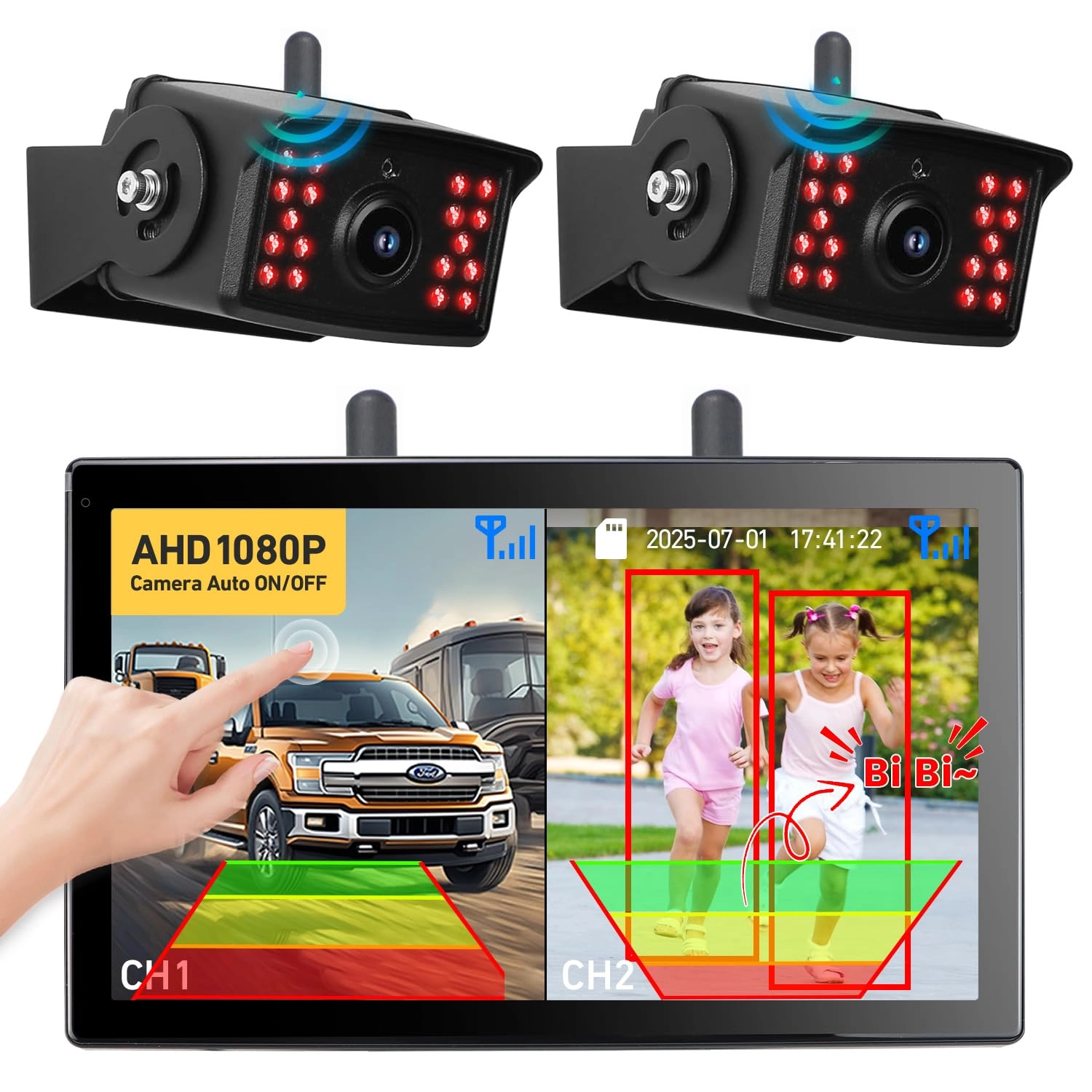 GREENAUTO DE-TCM102 - Night vision Wireless 1080P