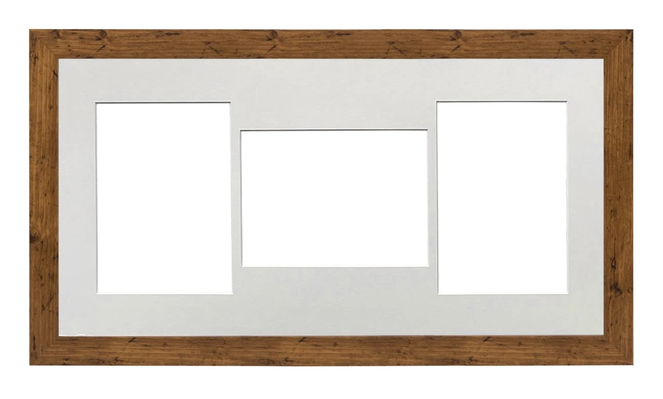 memory box Collage Picture Frame - 20x10 for 7x5 (x2 Landscape ) (x1 portrait) (3x)