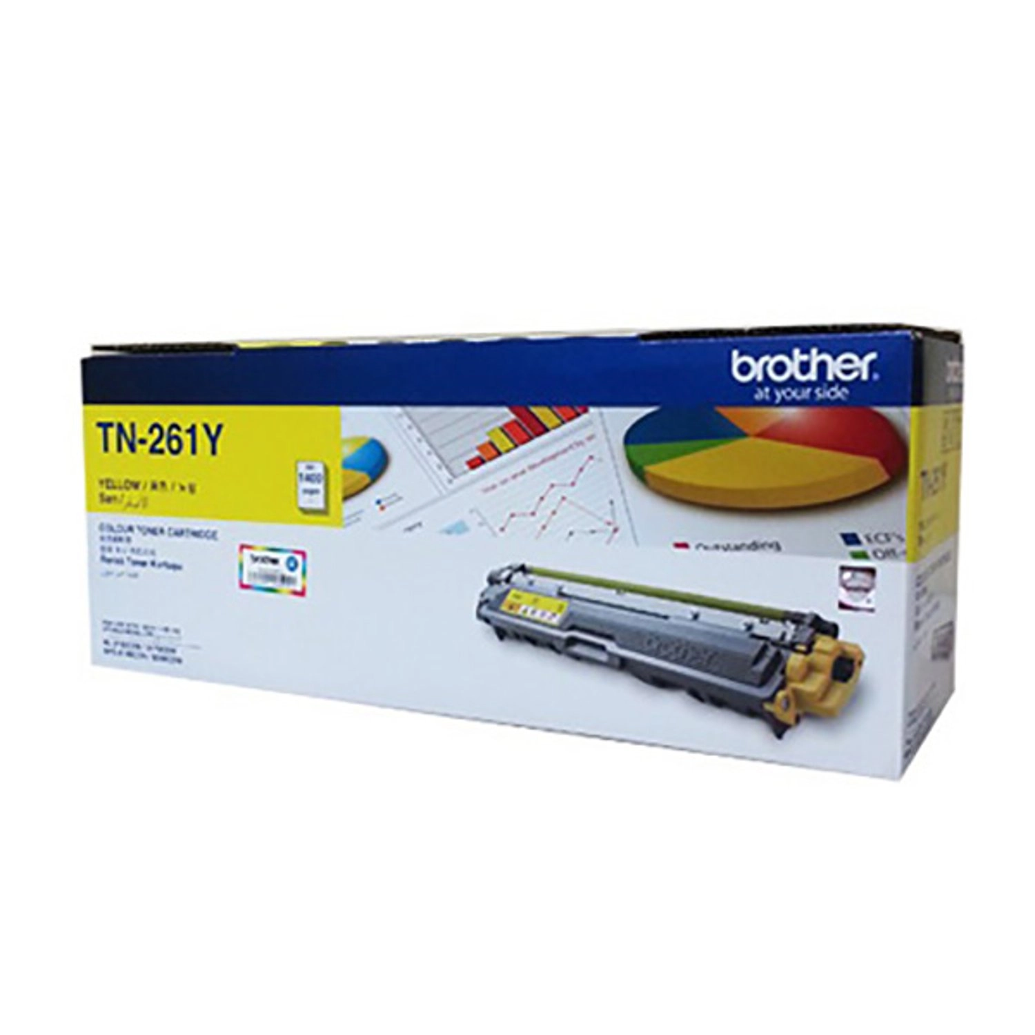 Brother TN-261Y - 1,400pages Yellow