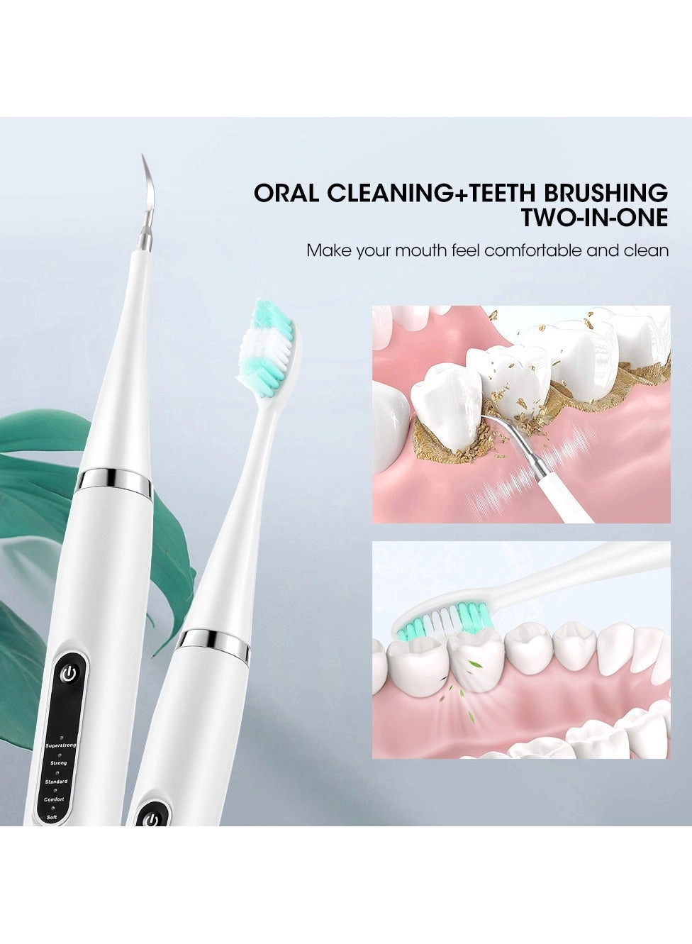 Teeth Cleaning Kit - 5 Modes USB Charger