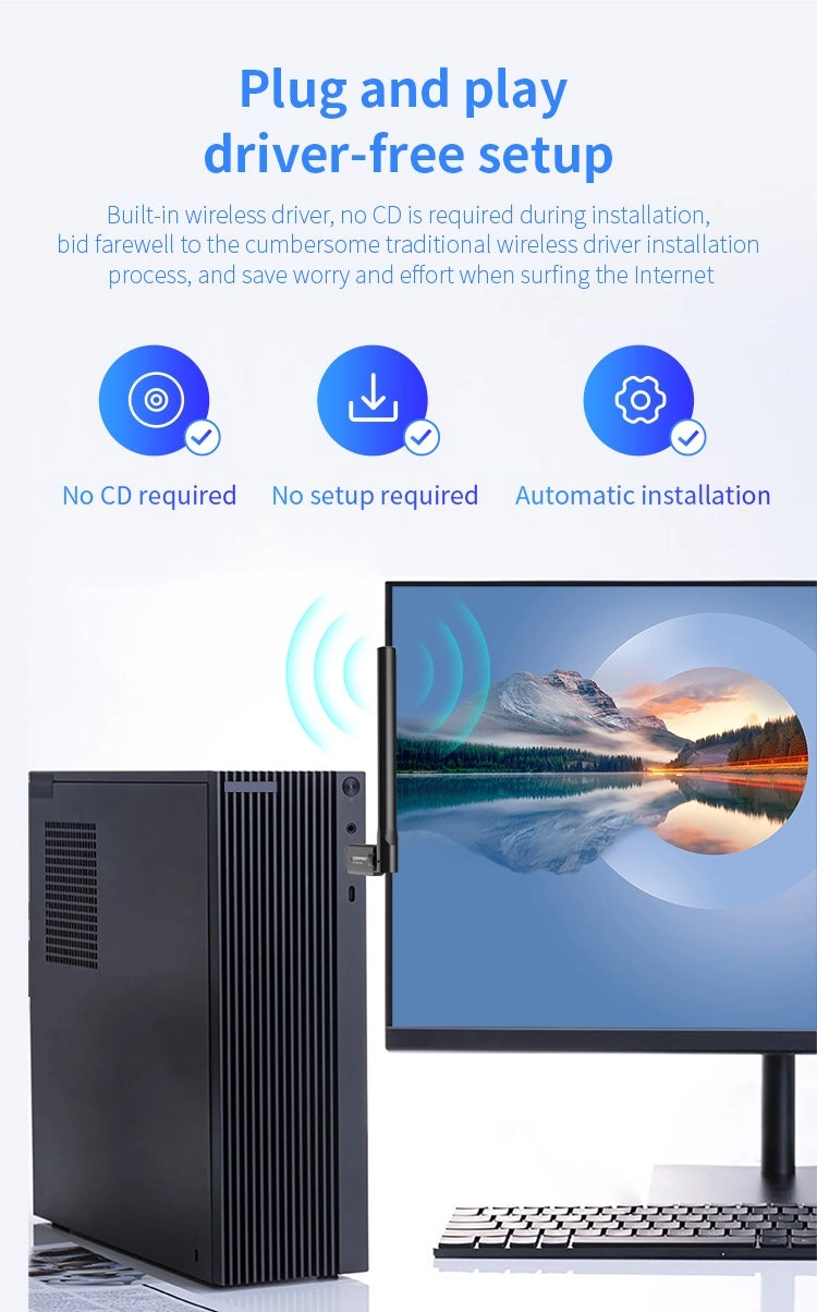 USB WiFi Dongle - 2.4GHz USB Wireless