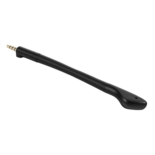 Replacement Microphone - 3.5mm-Mini-Jack Microphone Gold Plated Plug Flexible Bendable