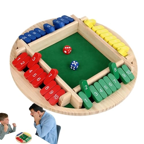 Close the Box Game - Solid Wood