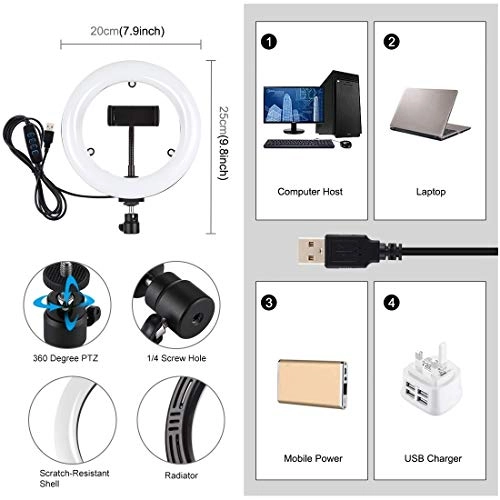 Ring LED Light - 7.9 inch 20cm