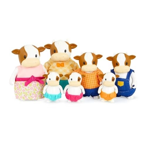 Li'L WOODZEEZ FitzMoo Cow Family - 3 Years 7 pieces