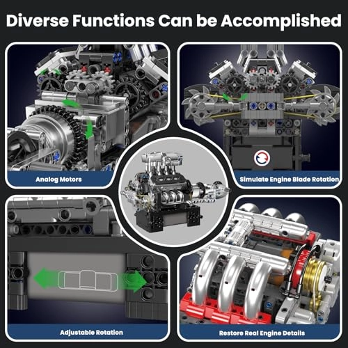 V8 Engine - 737 pcs
