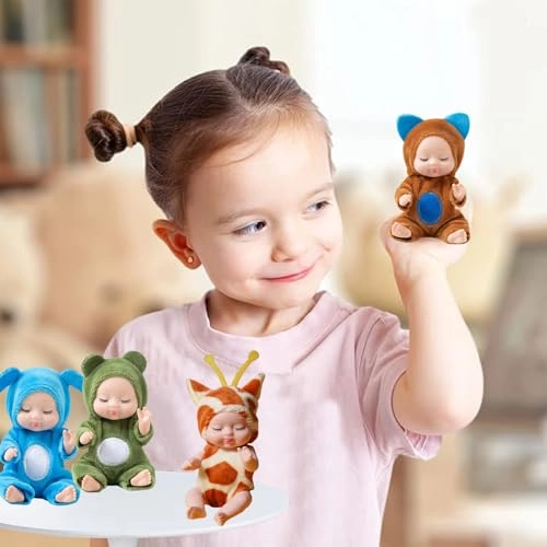 Baby Elf Doll 10 cm Plastic Set