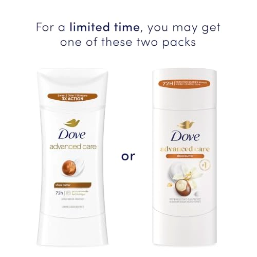 Advanced Care Shea Butter Antiperspirant Deodorant Stick - Warm 74 gram