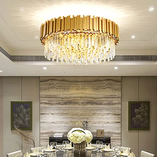 Modern crystal chandelier