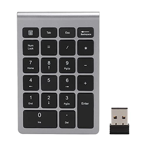 Wireless Numeric Keypad - 22 Keys 2.4G USB