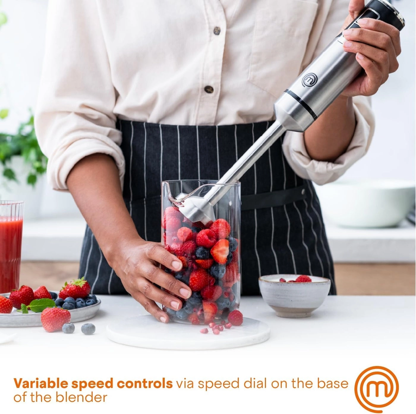 Handheld Immersion Blender - 400W