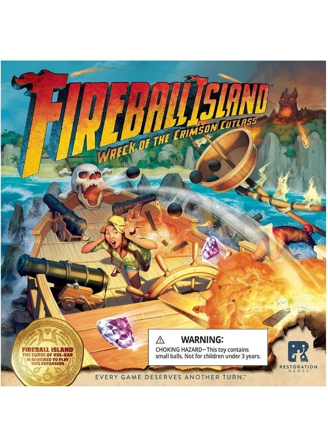 Fireball Island: The Curse of Vul Kar - Wreck of Crimson Cutlass