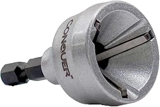 Conquer Deburring External Chamfer Tool - HSS Blade Quick Release Shank