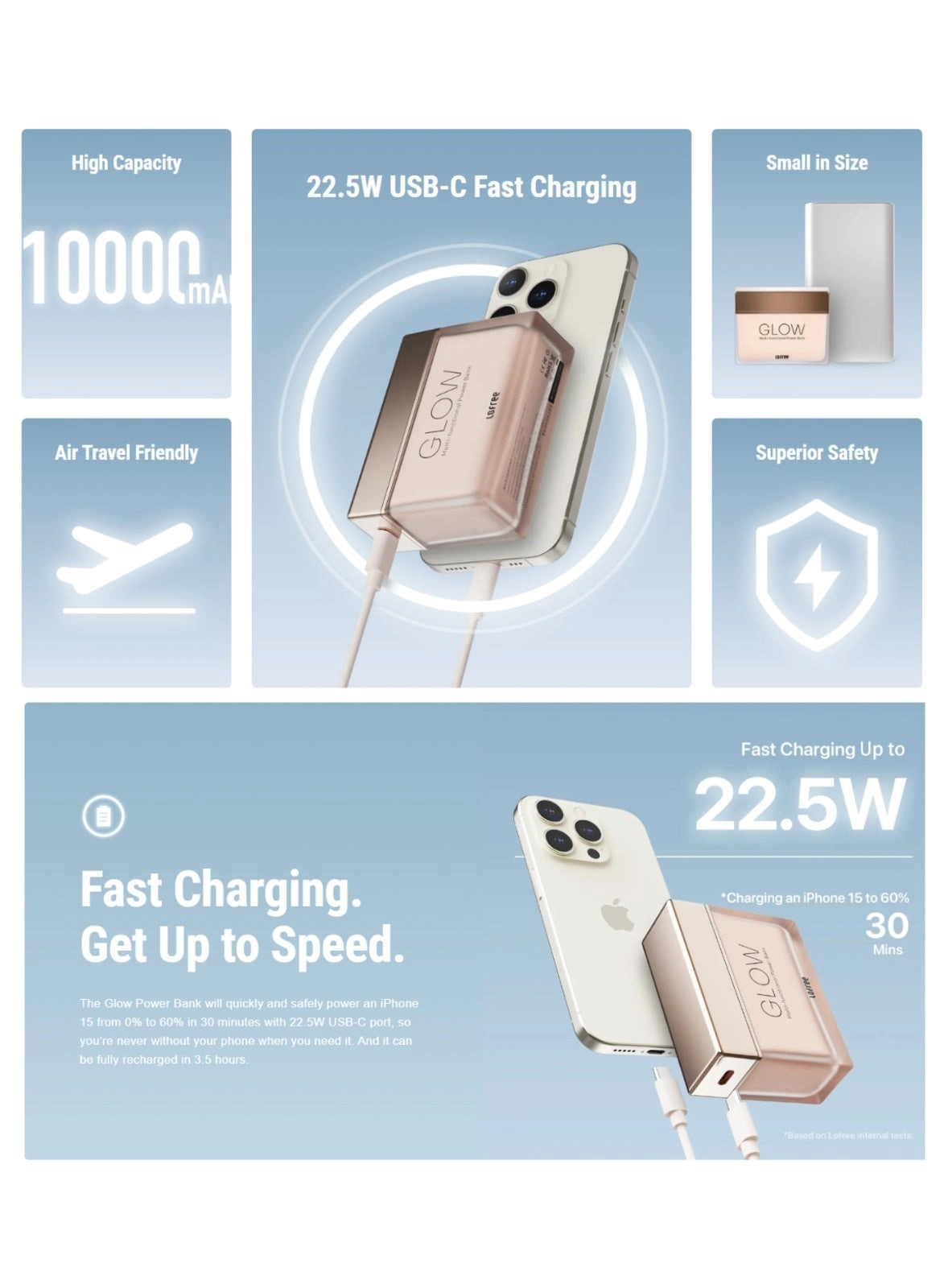 Glow - 10,000 mAh 22.5W
