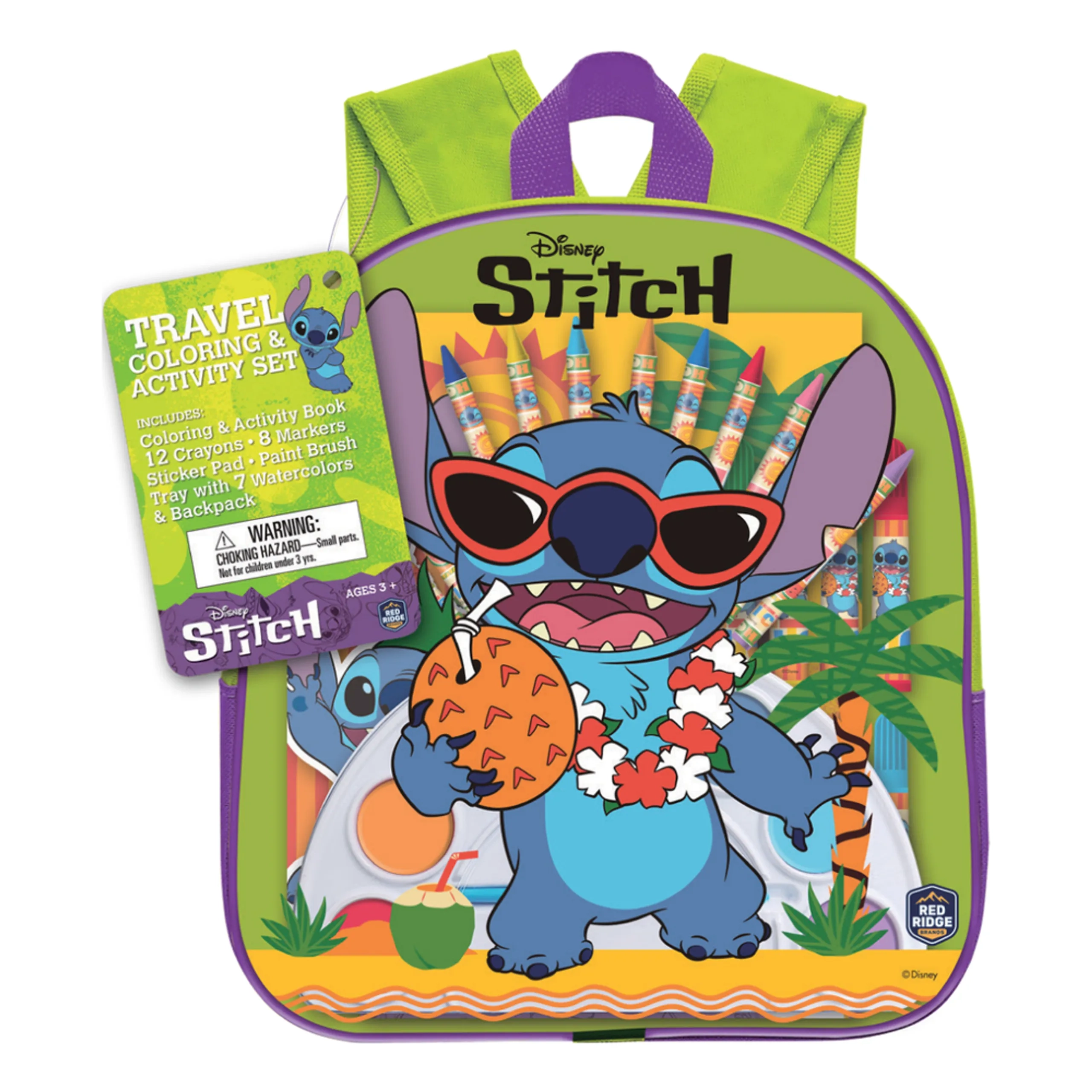 Disney Stitch Travel Coloring & Activity Set - 3+ years