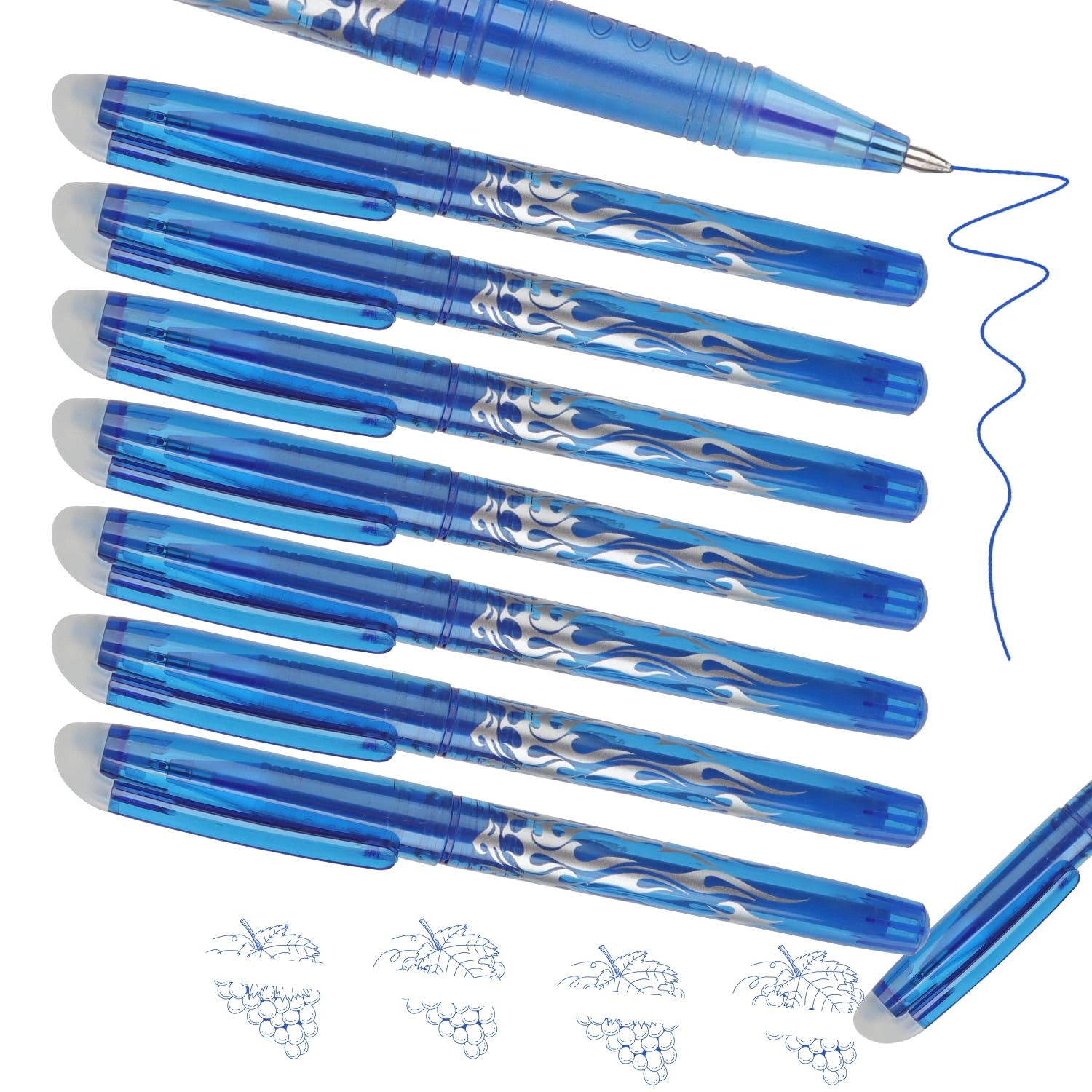 Erasable Gel Pens - 7PCS 0.5mm