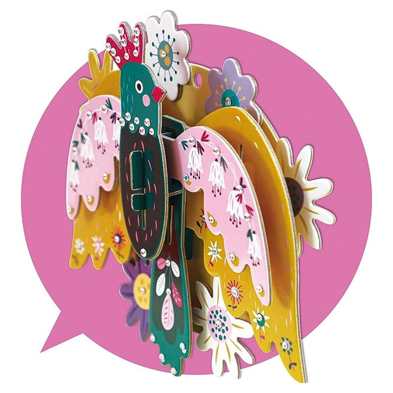 3D Decoration Kit - Bird Suitable for 5 years & above