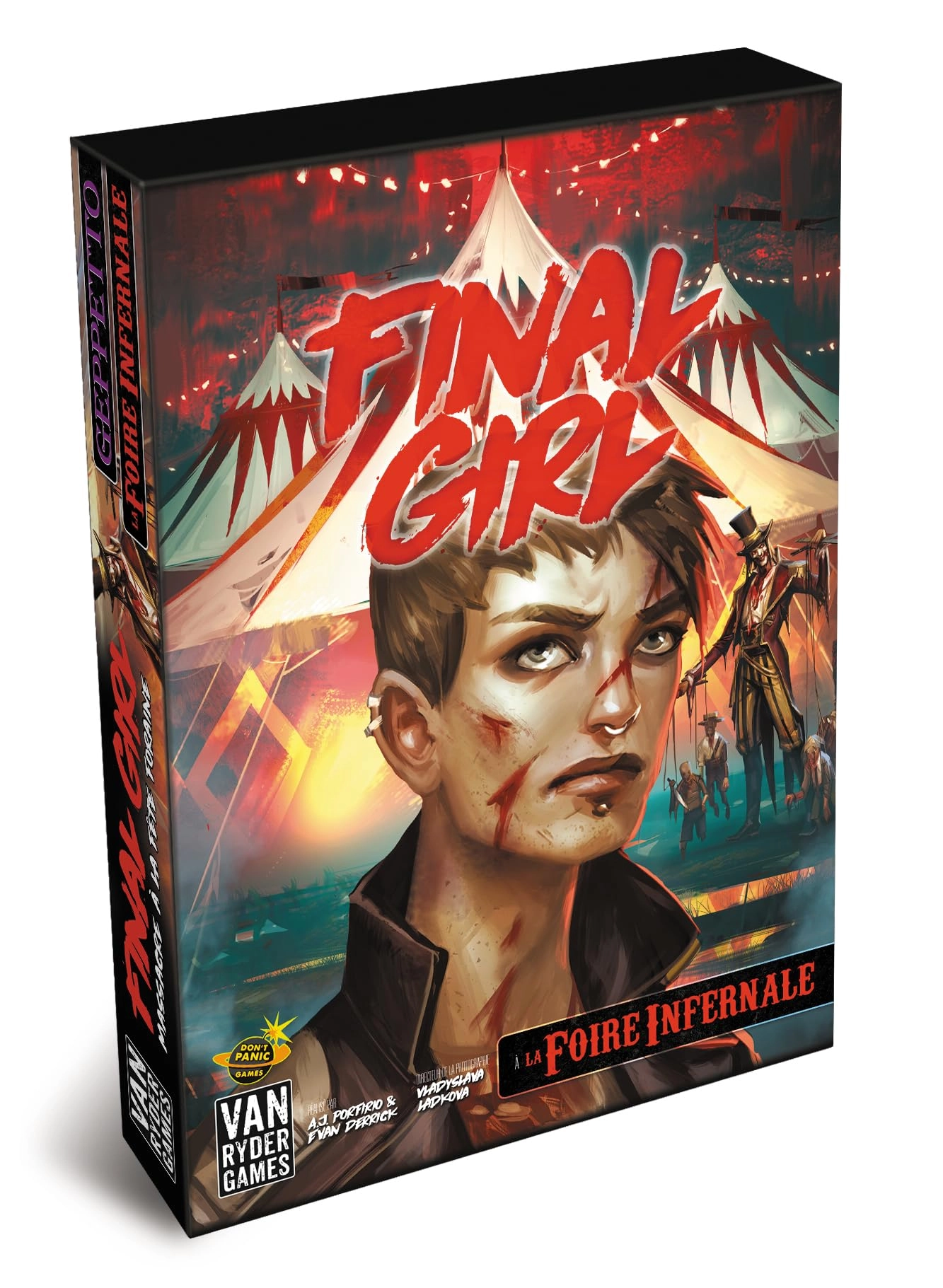 Don't Panic Games Final Girl Feature Film 4: Massacre at the Fair (French)