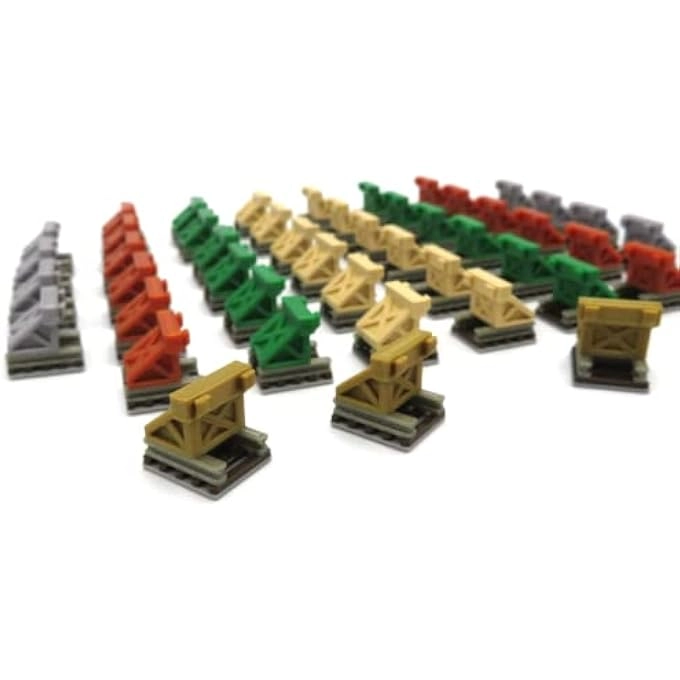 ULTIMATE RAILROADS - 48pcs Pack