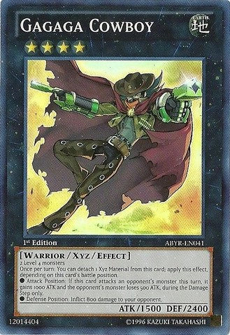 Yu-Gi-Oh! Gagaga Cowboy ABYR-EN041 - 1st Edition
