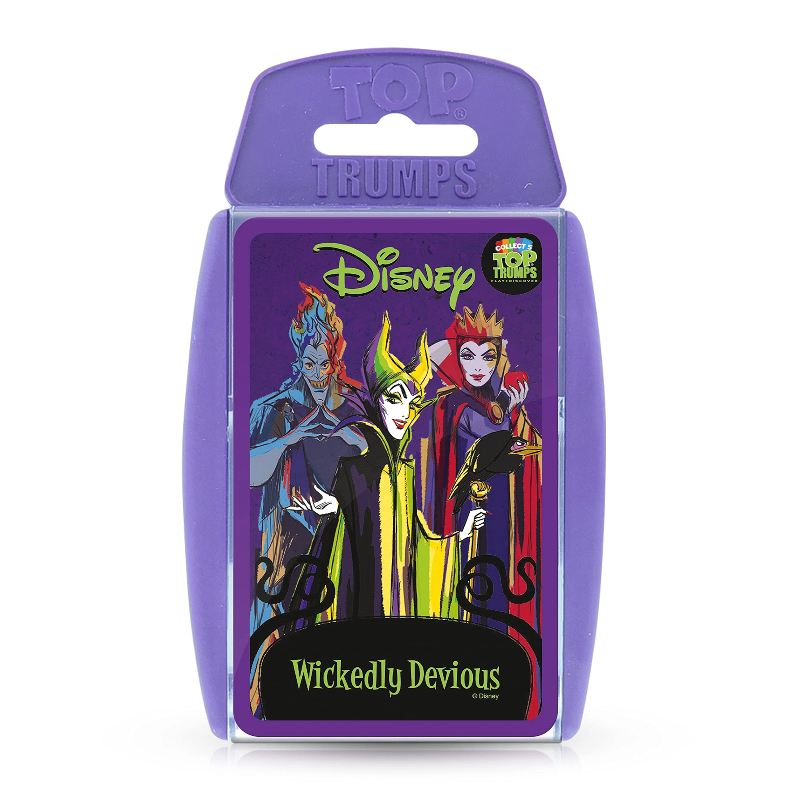 Top Trumps Disney Wickedly Devious - Card Game