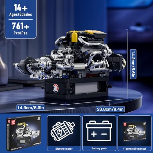 V12 Engine - 12-Cylinder Model Kit