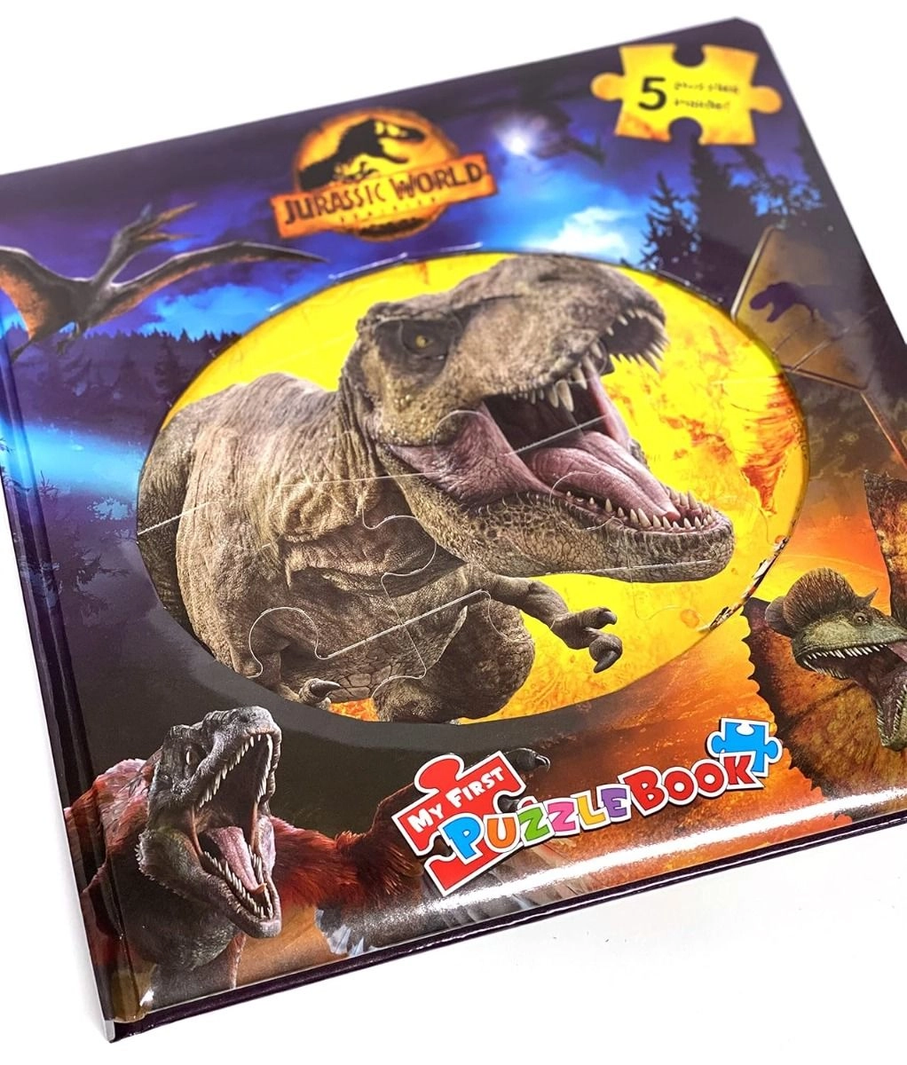 Jurassic World My First Puzzle Book - 3+ 9 pieces