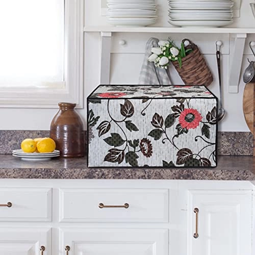 Microwave Oven Cover - 20 Liters Multicolor