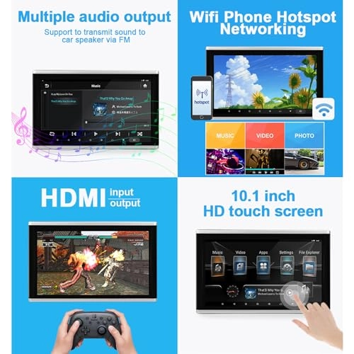 Car Headrest Video Player - 10.1"