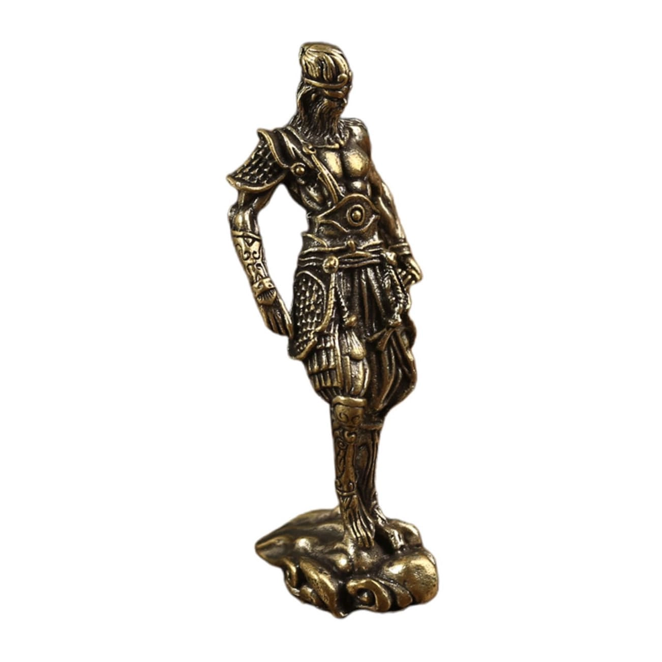 Monkey King Statue - Brass
