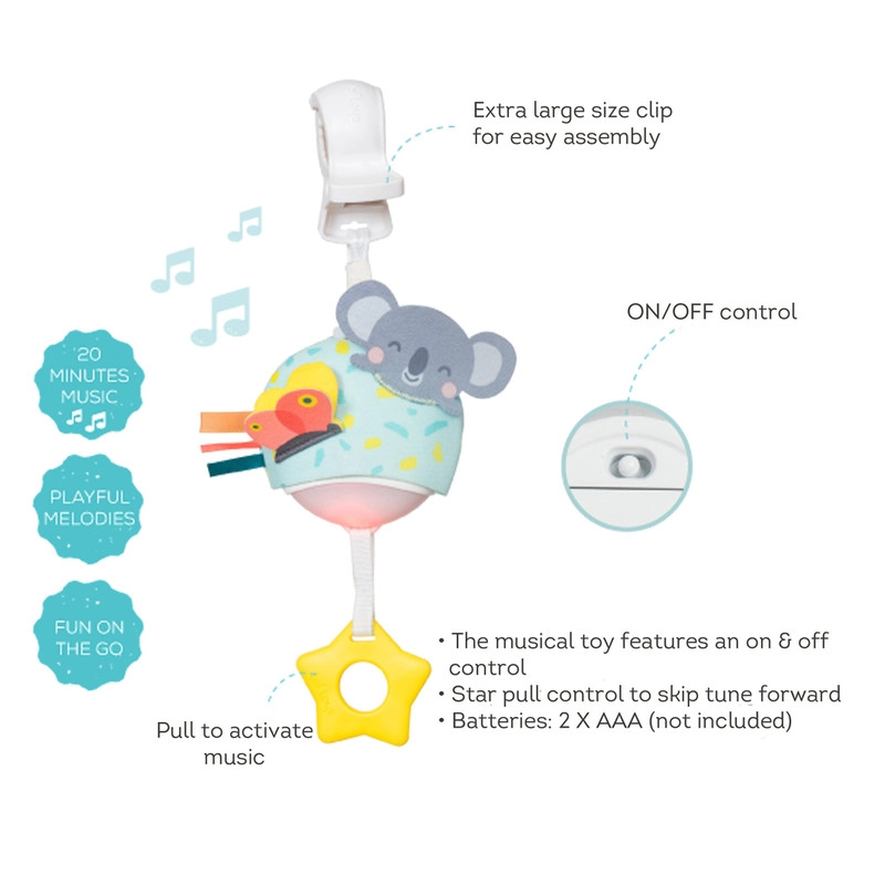 Musical Koala - 3 classical melodies Suitable for 0 month & above