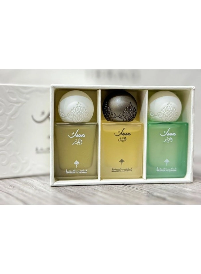 Lail Musk - 10ml Eau de Parfum + Qamar Musk + Fajir Musk