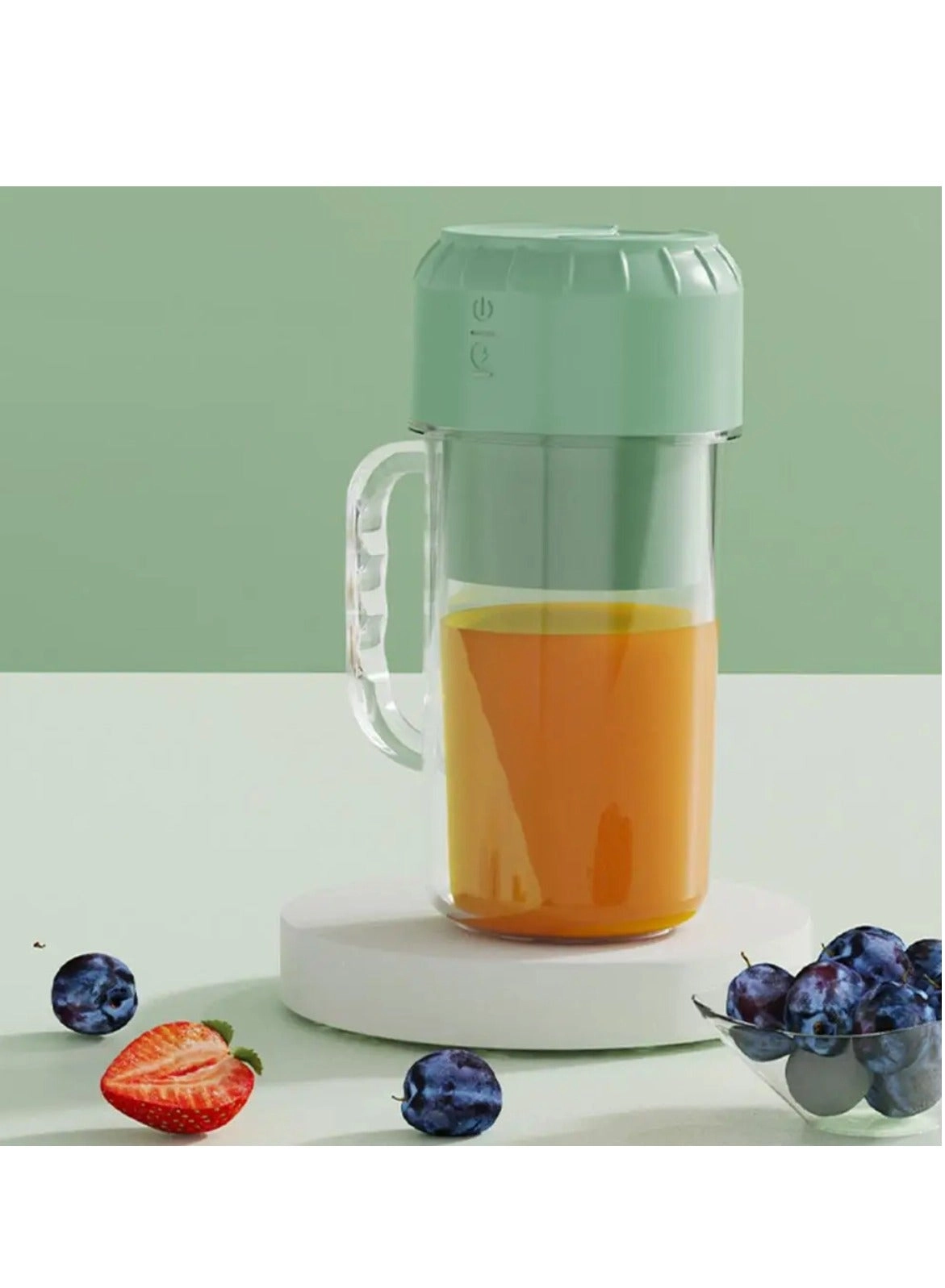Mini Juicer Blender - 500ML Green