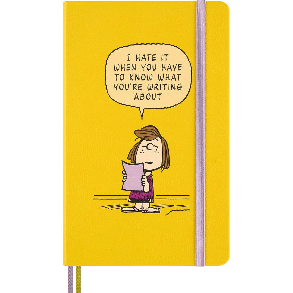 Moleskine Le Peanuts Patty Notebook Large Hardcover - Lined