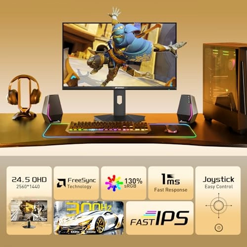 ES-G25F6Q Pro - 24.5 Inches 2560 x 1440 Pixels