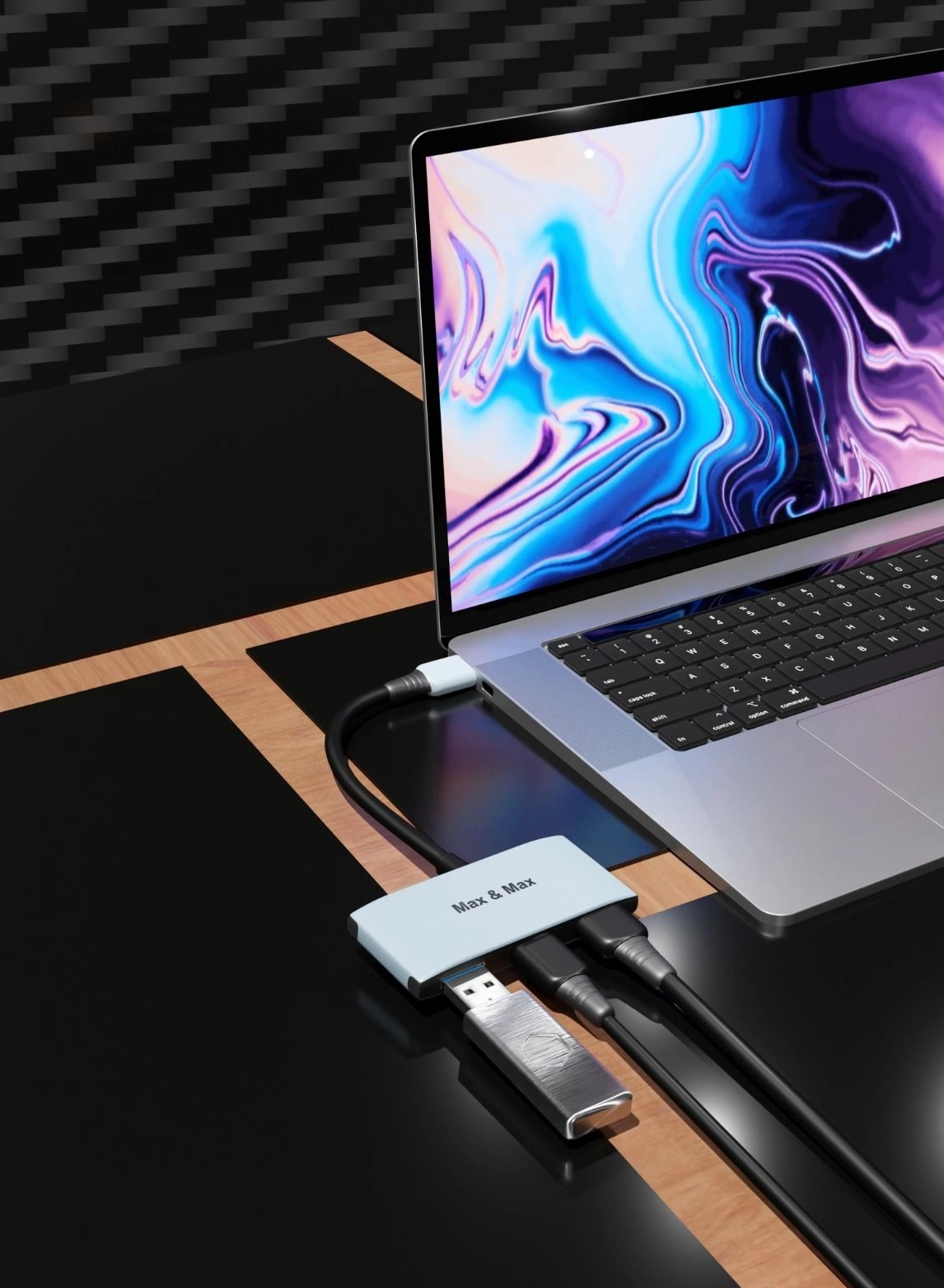 MX-MC107 - 3 in 1 USB Type-C HDMI+USB