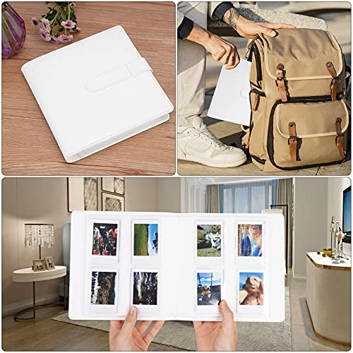 2x3" 256 Pockets PU Leather Photo Album