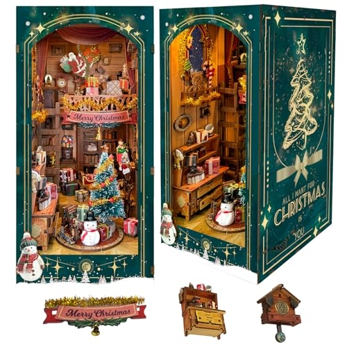 DIY Book Nook Kit - Miniature Dollhouse LED