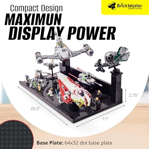 Building Brick Display Shelves - Wood Plastic