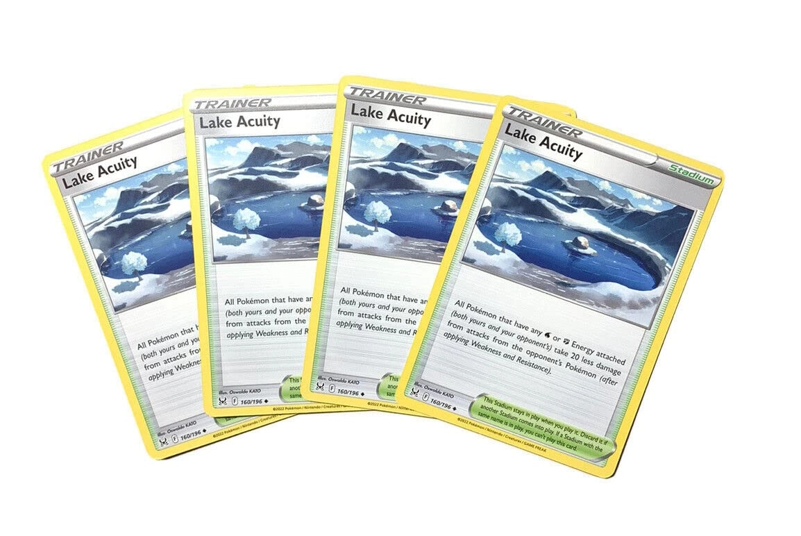 Pokémon Lake Acuity 160/196 - Lost Origin - 4pcs