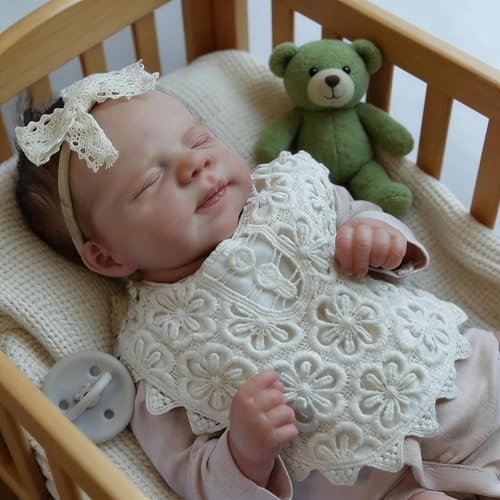 Pascale Reborn Baby Doll - 18 Inch Weighted Cloth Body Ages 3+