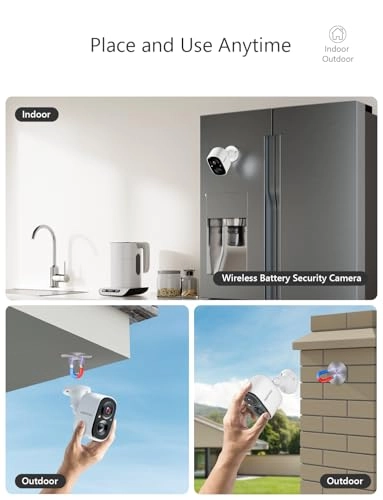 Wifi Battery Security Camera 2.5K