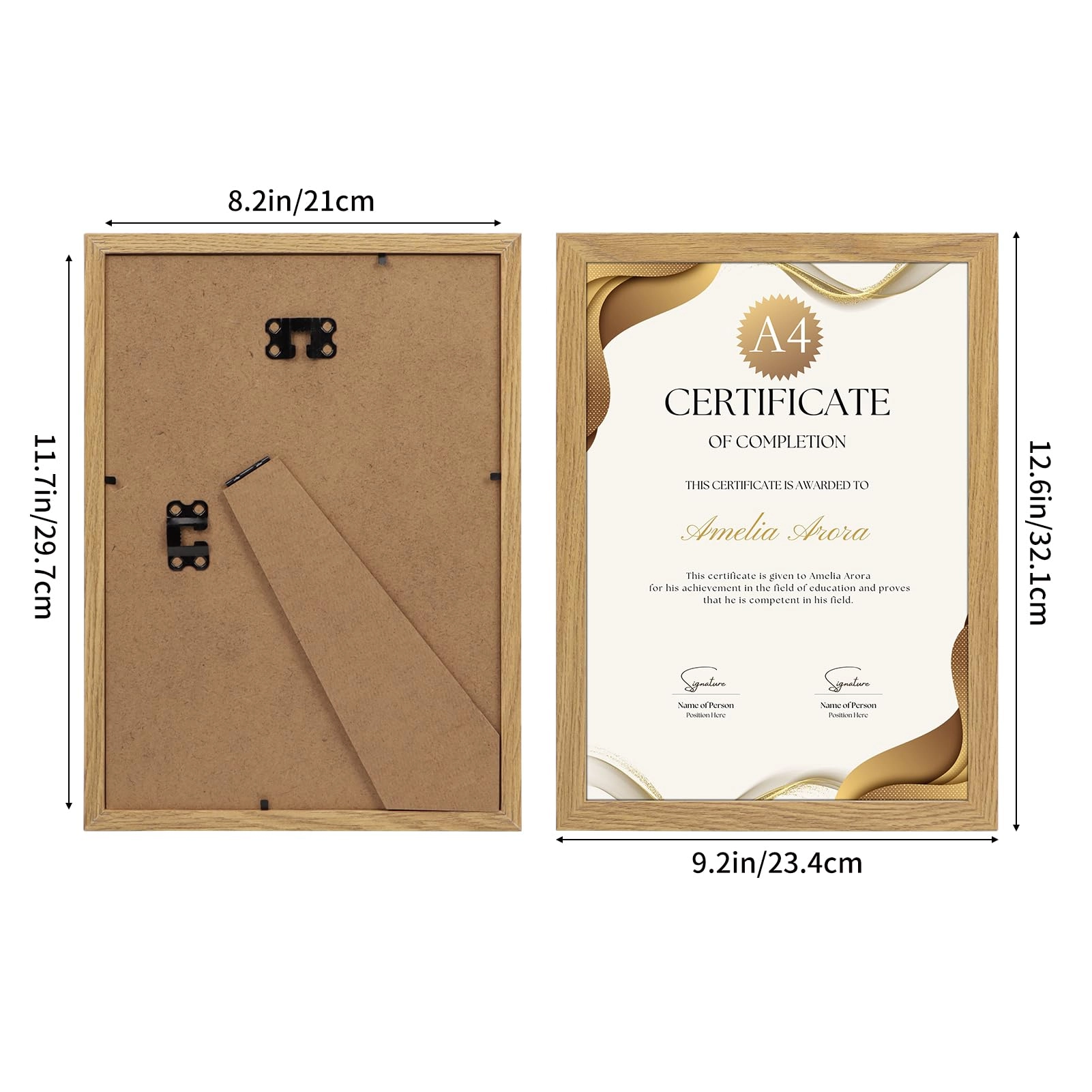 A4 Picture Frames - 21x29.7cm