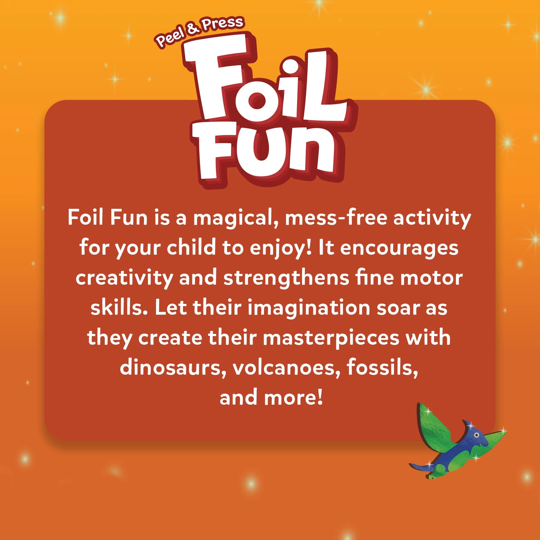 Foil Fun - 4+ years 210 pcs