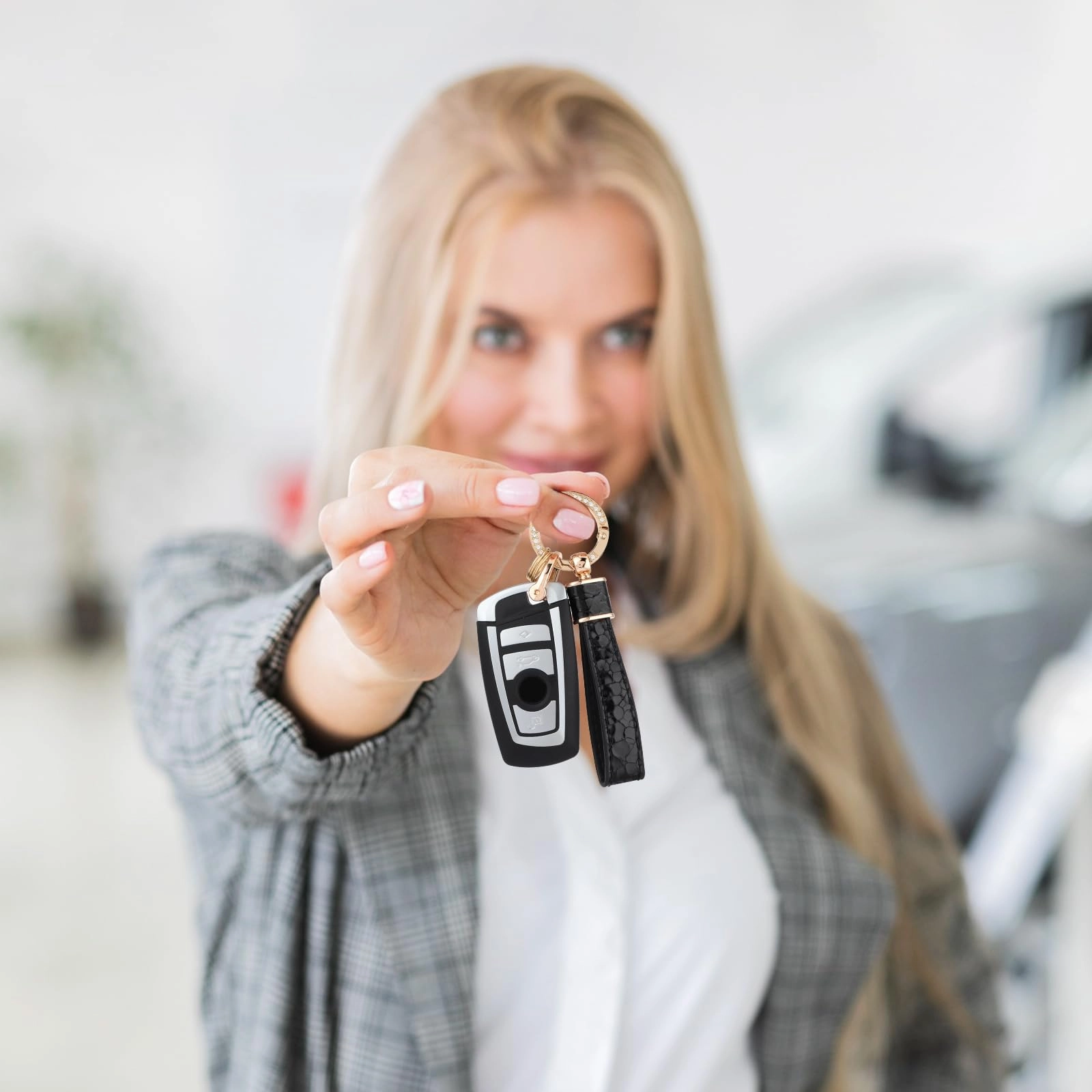 Leather Keychain - Vehicle