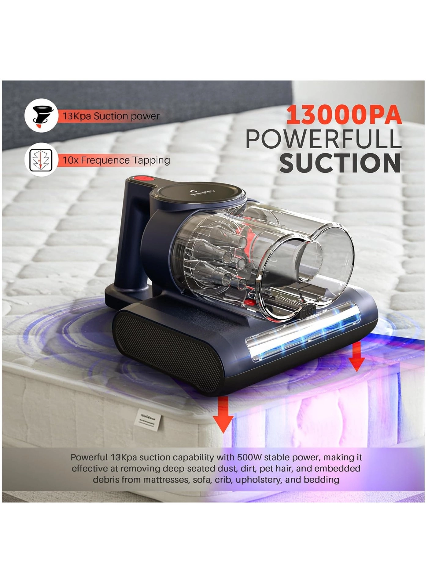 Dustro - 13000 Pa 500 W