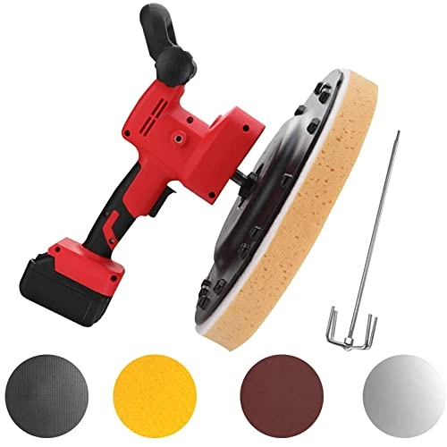 Electric Sander for Walls - 2 In 1 5 Variable Speed Automatic Mixing and Plastering