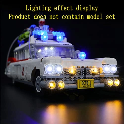 LED Light Kit for LEGO Ghostbusters ECTO-1 10274 - Paper 10 4.5-5V