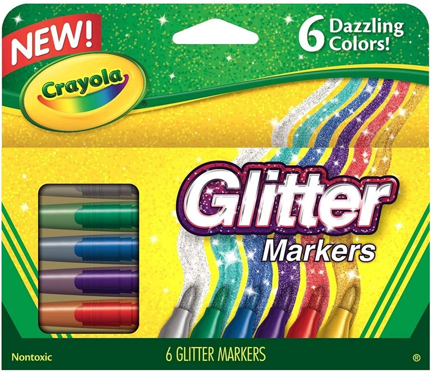 Glitter Markers - Felt tip