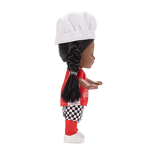 It's All Me! Soccer + Chef Doll - 8" Dark Skin Tone Ages 3+